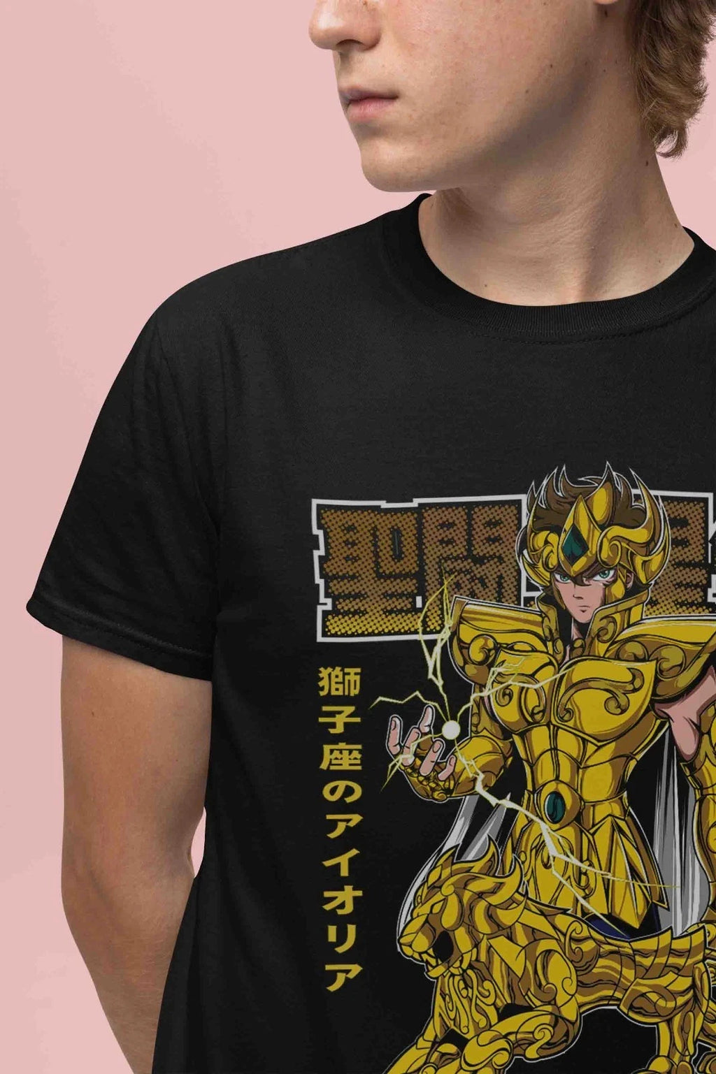 Saint Seiya — Leo Gold Saint Aiolia Tee