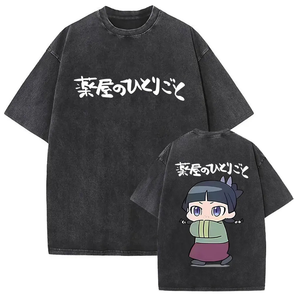 Apothecary Diaries Maomao Vintage Washed Tee – Manga Graphic