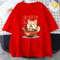 Shiba Inu Ramen Kawaii Tee - Neon Districts