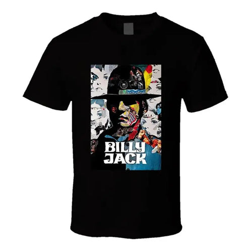 Billy Jack 1970s Cult Martial Arts Movie Tee - Neon Districts