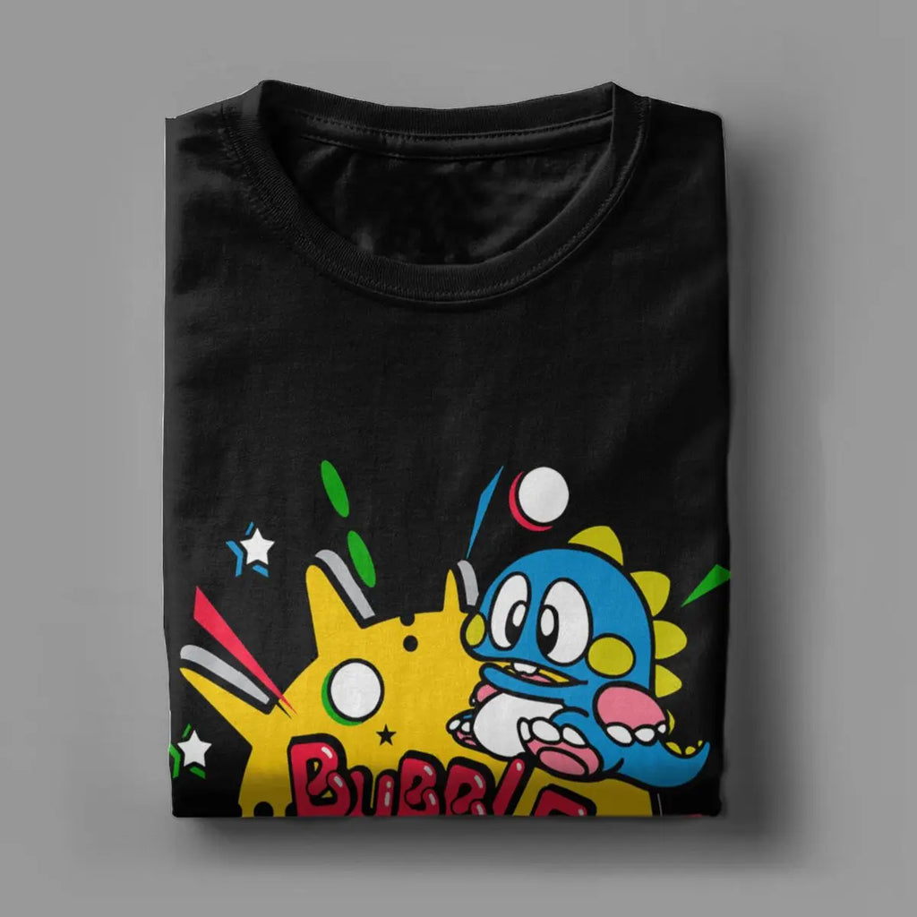 Bubble Bobble — Bub & Bob NES Arcade Retro Tee - Neon Districts