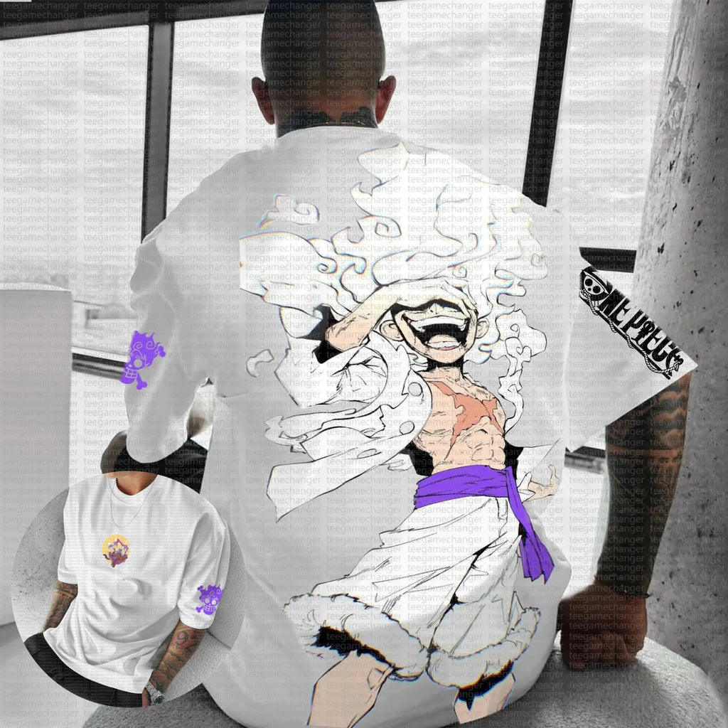 One Piece — Retro Oversized Official Tee - Neon Districts