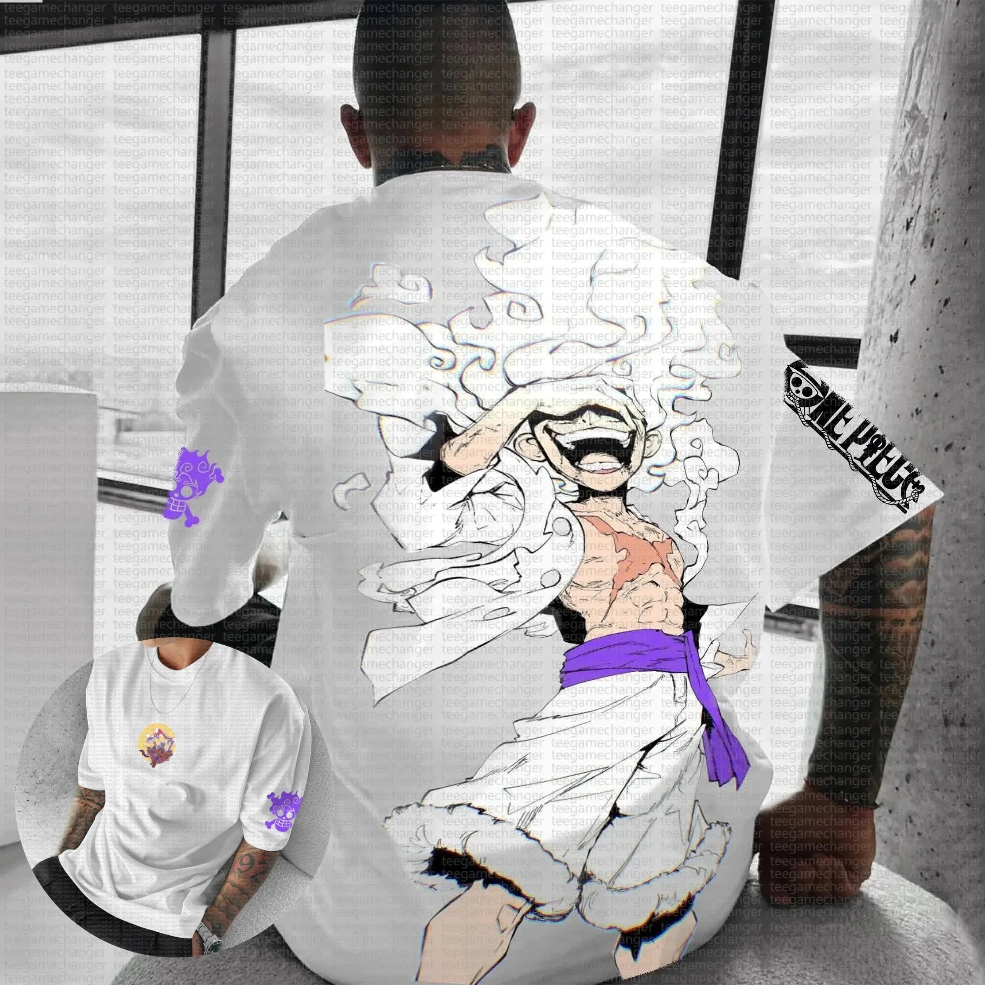 One Piece — Retro Oversized Official Tee - Neon Districts