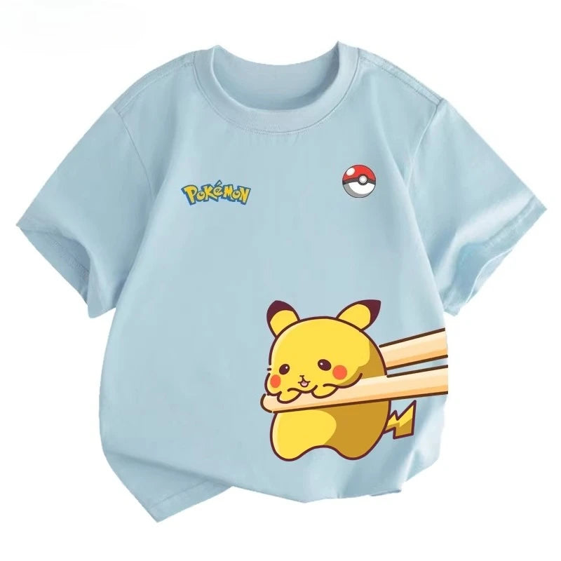 Pokémon Pikachu Kids Cotton Tee - Neon Districts