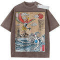 Pokémon — Vintage Washed Oversized Streetwear Tee - Neon Districts