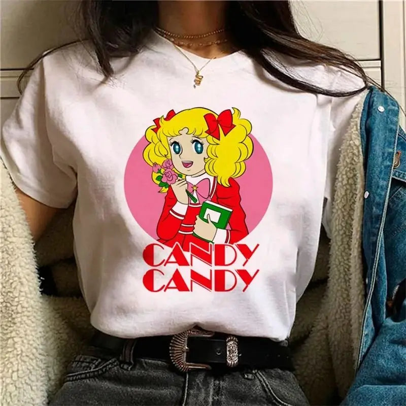 Candy Cartoon Harajuku Streetwear Tee - Neon Districts