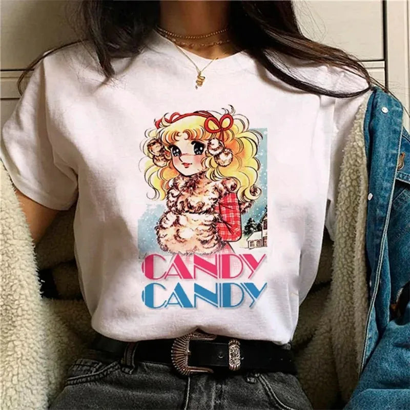 Candy Cartoon Harajuku Streetwear Tee - Neon Districts