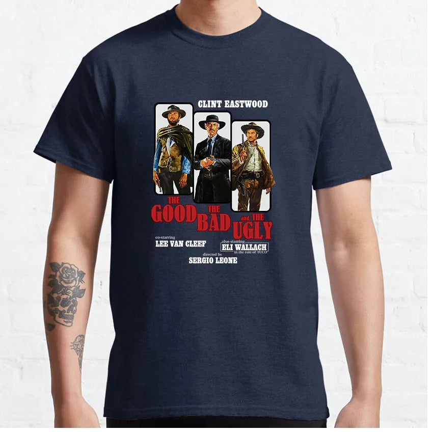Spaghetti Western movie T shirts - Color Trio