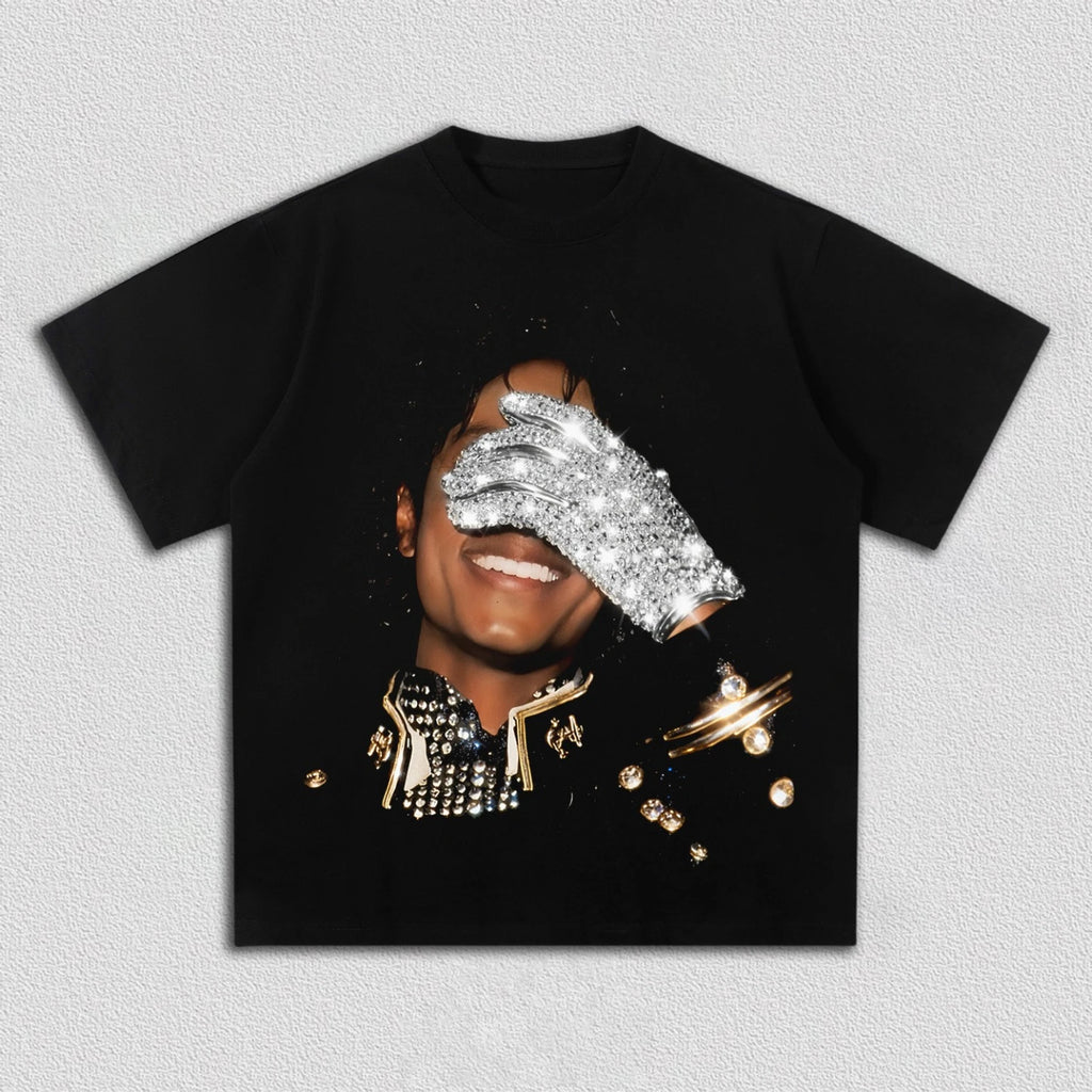 MJ Hip Hop Fan Graphic Tee - Neon Districts