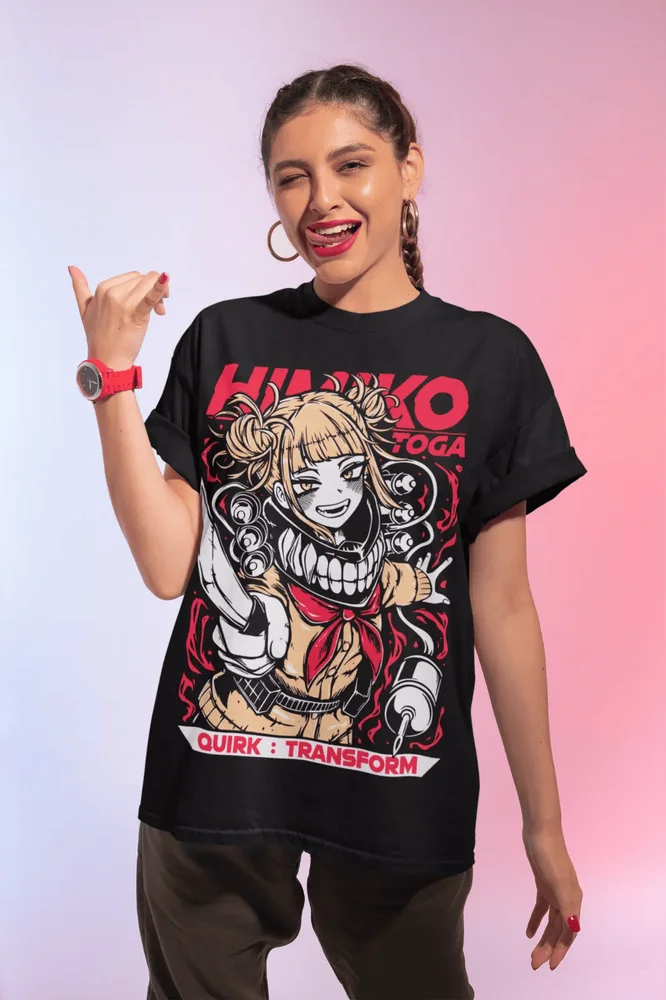 My Hero Academia Himiko Toga Kawaii Tee – MHA Anime Shirt