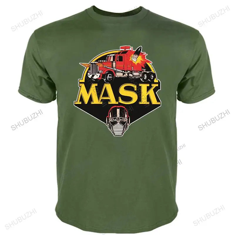 M.A.S.K. Retro — 80s Cartoon Vintage Graphic Tee - Neon Districts