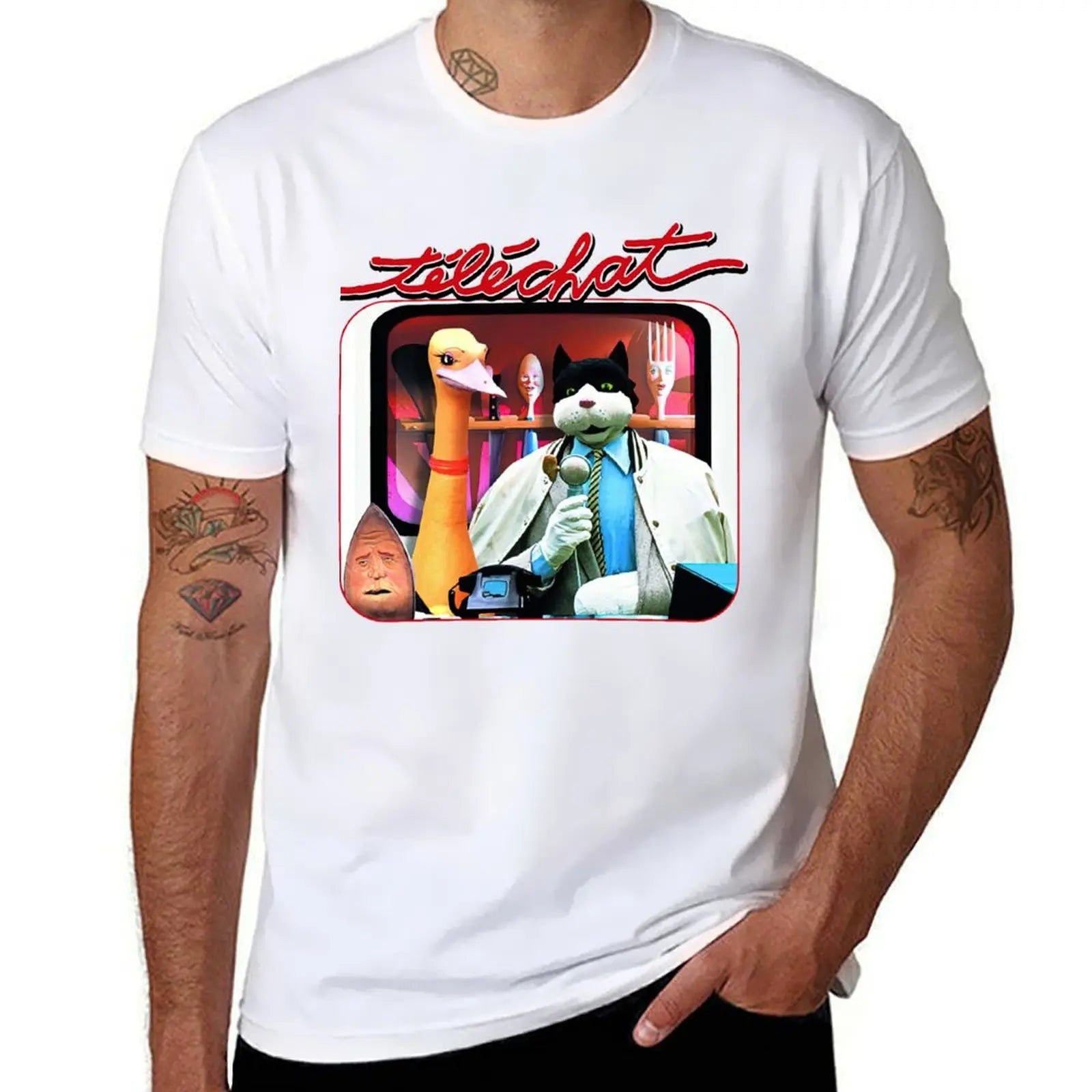 Téléchat — Classic Logo Tee