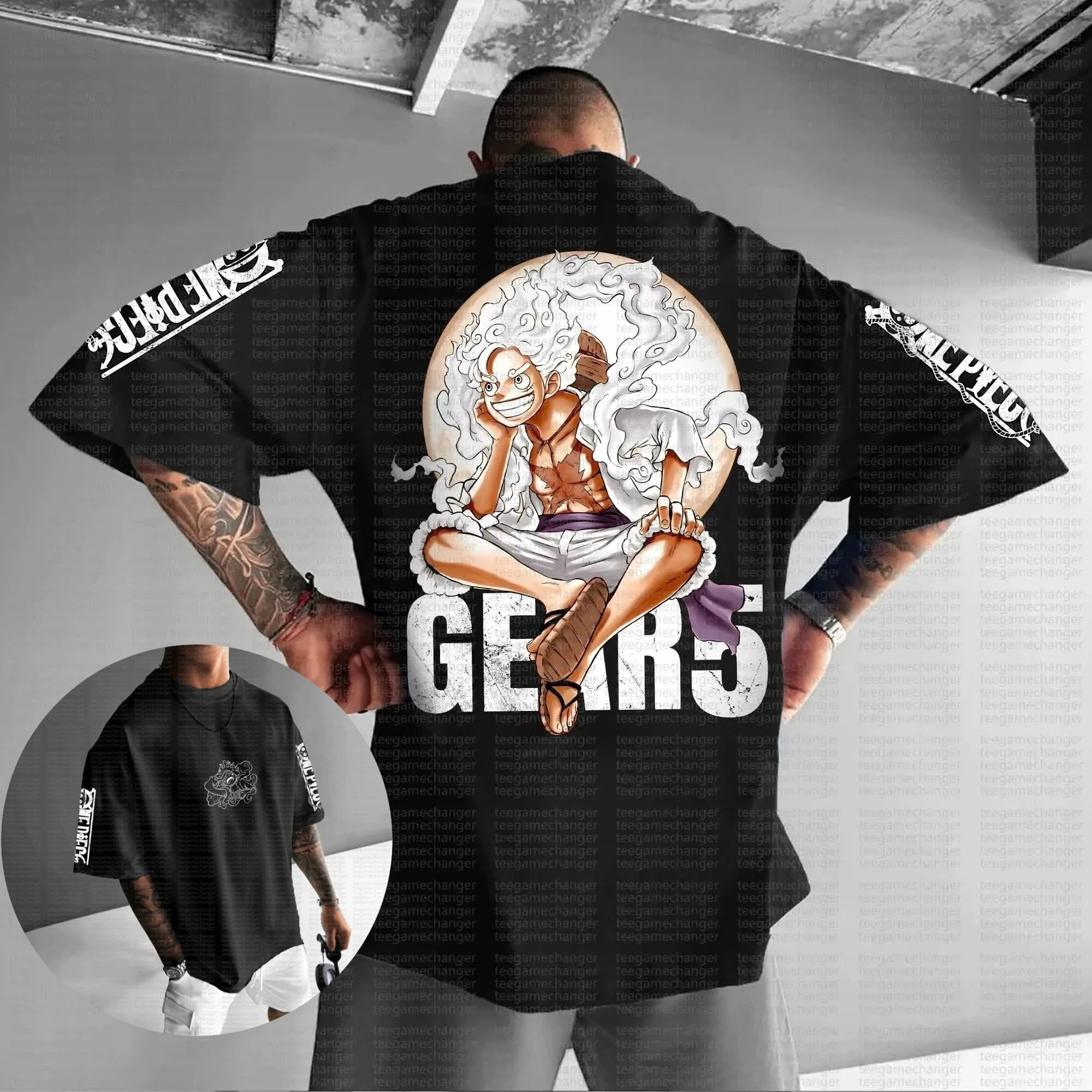 One Piece — Retro Oversized Official Tee - Neon Districts