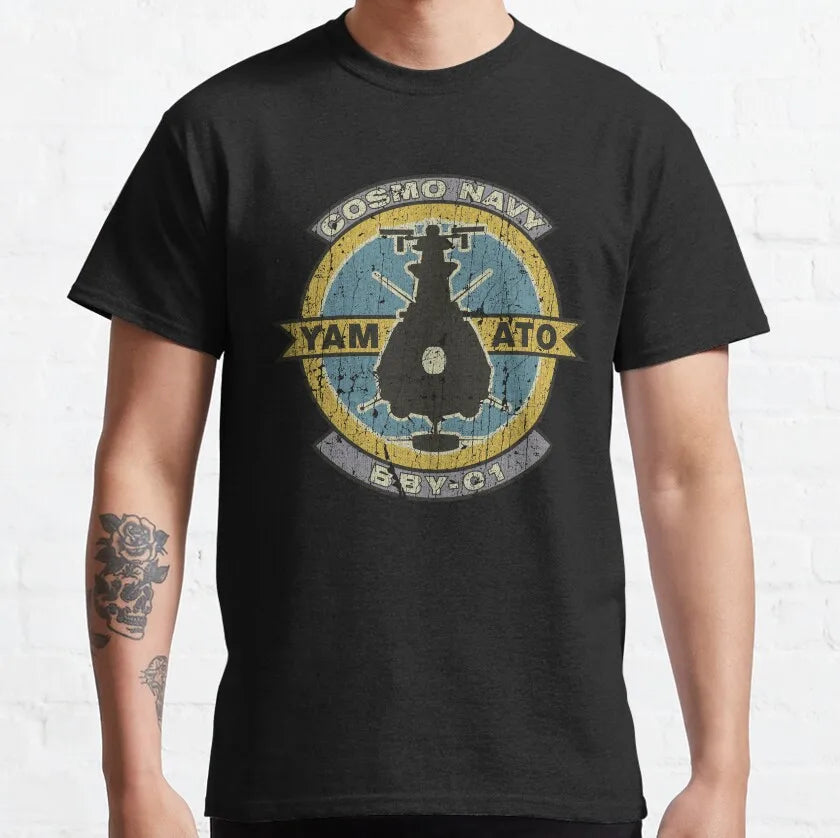 Space Battleship Yamato — Harlock 1980s Vintage Tee