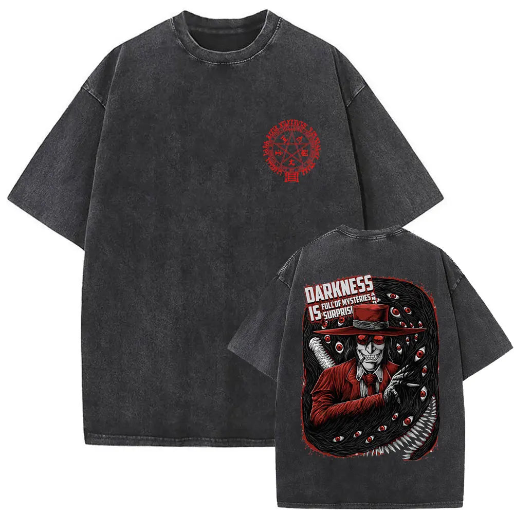 Hellsing Alucard Vintage Tee – Double-Sided 90s Oversized Shirt