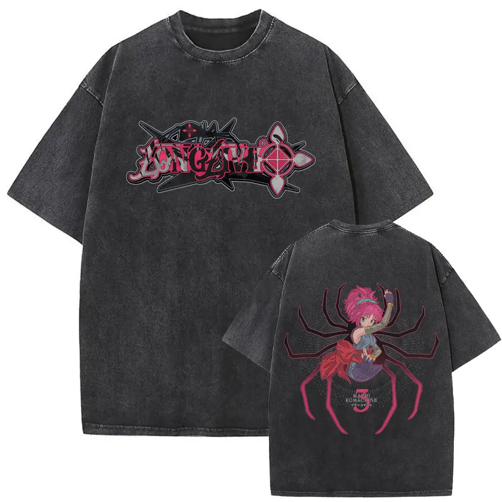 Hunter x Hunter Hisoka Washed Vintage Tee – Oversized Graphic
