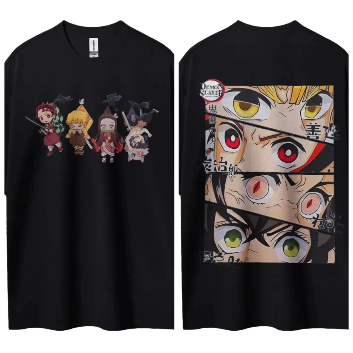 Demon Slayer Tanjiro Graphic Tee – Anime Fan T-Shirt