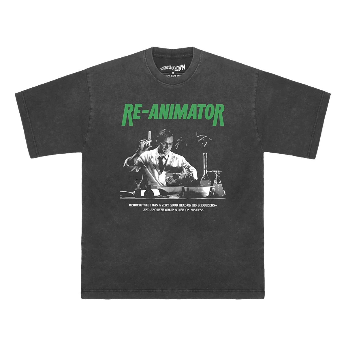 Re-Animator — H.P. Lovecraft Horror Washed Tee