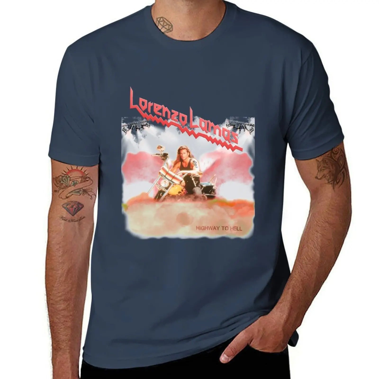 Lorenzo Lamas — Metal Renegade Vintage Tee
