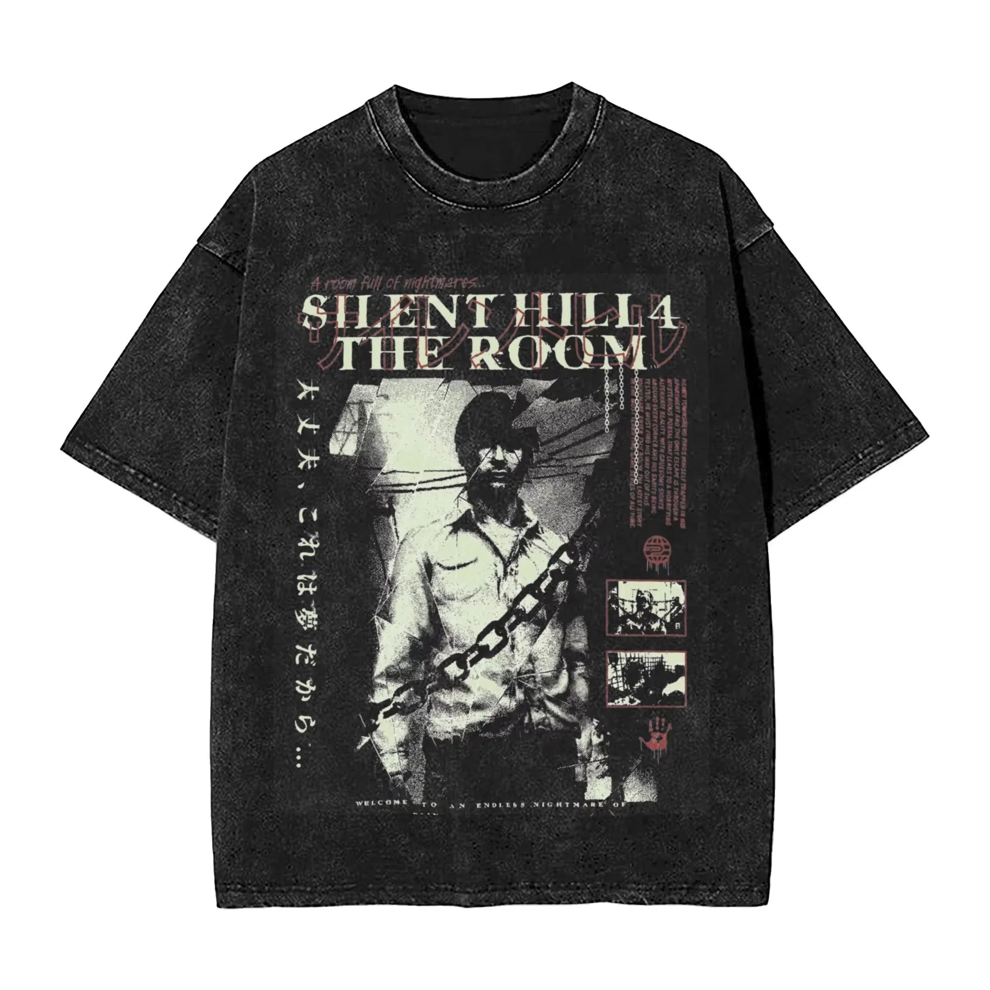 Silent Hill Heaven's Night Washed Tee – Horror Streetwear