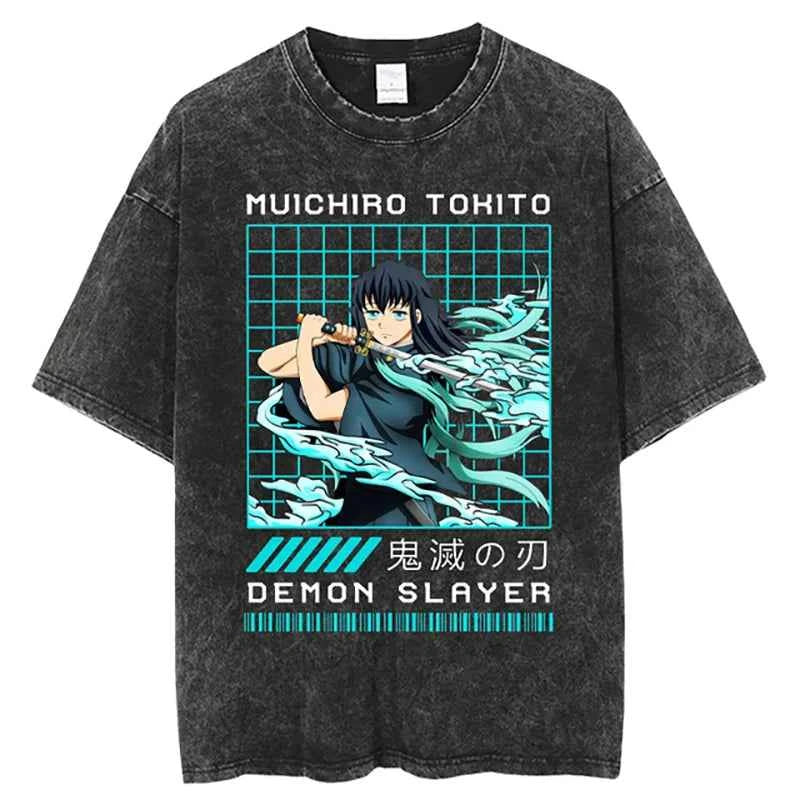 Harajuku Vintage Oversized Graphic Tee