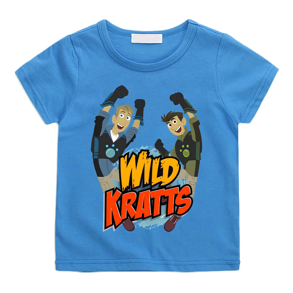 Wild Kratts Adventure Kids Tee - Neon Districts