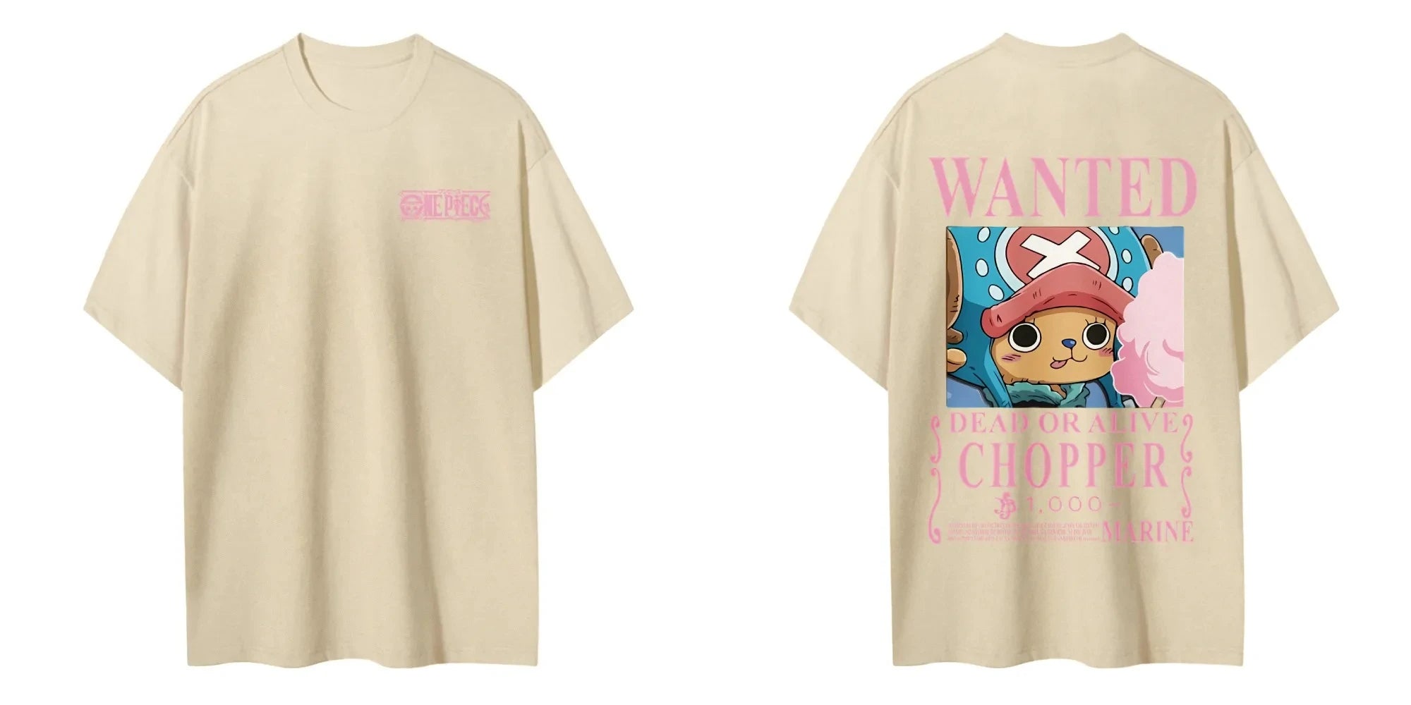 One Piece Chopper Punk Anime Tee - Neon Districts
