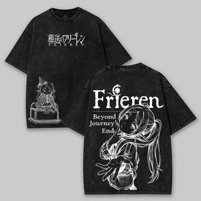 Frieren: Beyond Journey's End Harajuku Washed Tee