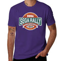 Sega Rally — Championship Distressed Logo Tee - Neon Districts