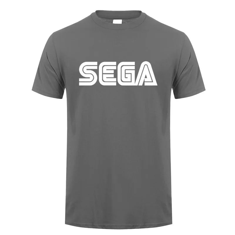 Sega — Logo Casual Cotton Summer Tee - Neon Districts