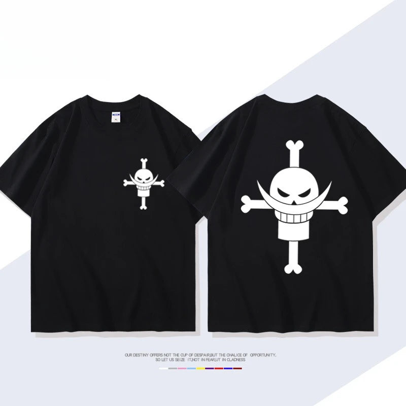 One Piece — Edward Newgate Whitebeard Graphic Tee - Neon Districts