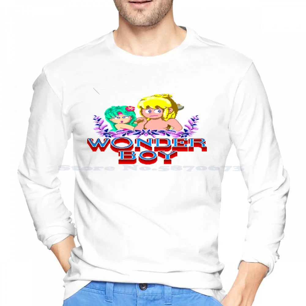 Wonder Boy — Arcade Classic Retro Vintage Tee - Neon Districts