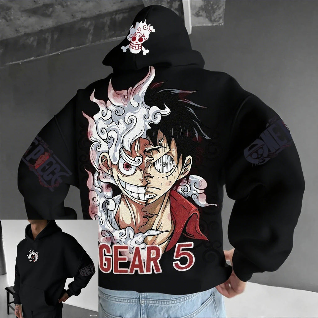 One Piece Luffy Anime Hoodie - Neon Districts