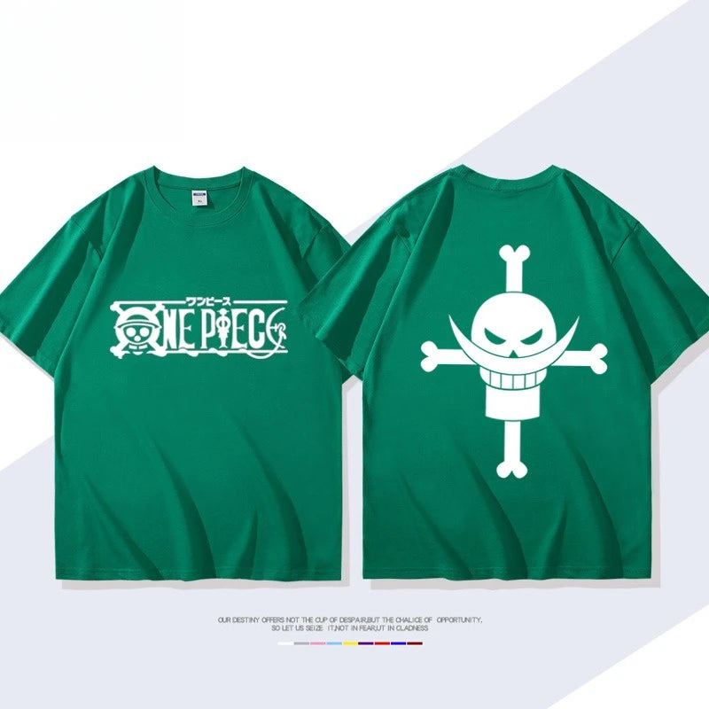 One Piece — Edward Newgate Whitebeard Graphic Tee - Neon Districts