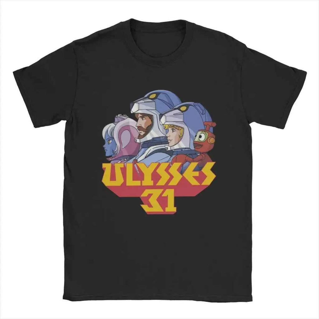 Ulysses 31 Anime Tee - Explore the Space Odyssey in Style