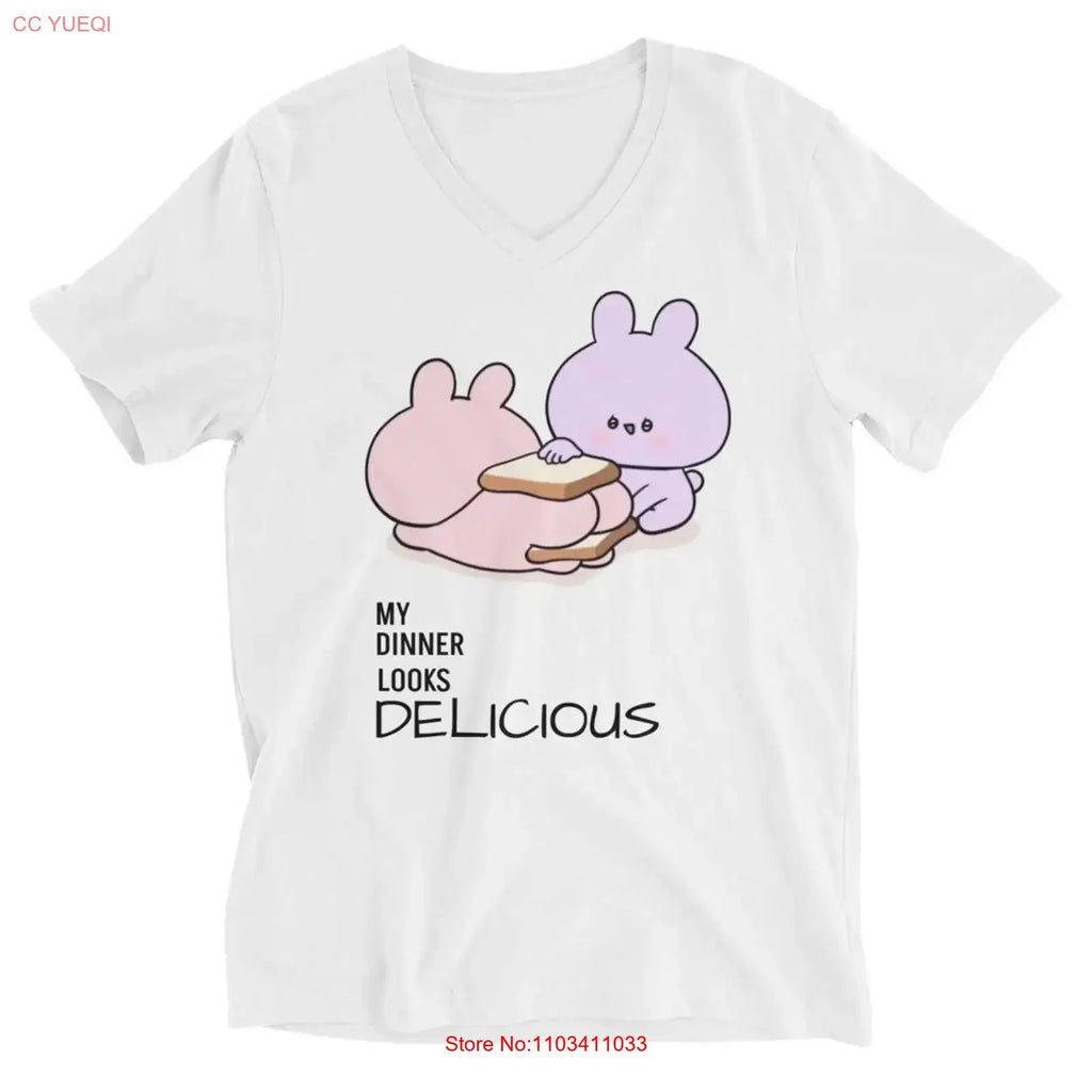 Asamimi-Chan & Babumimi — Kawaii Couples Vintage Washed Tee - Neon Districts