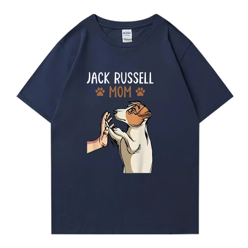 Jack Russell Mom Kawaii Tee - Neon Districts