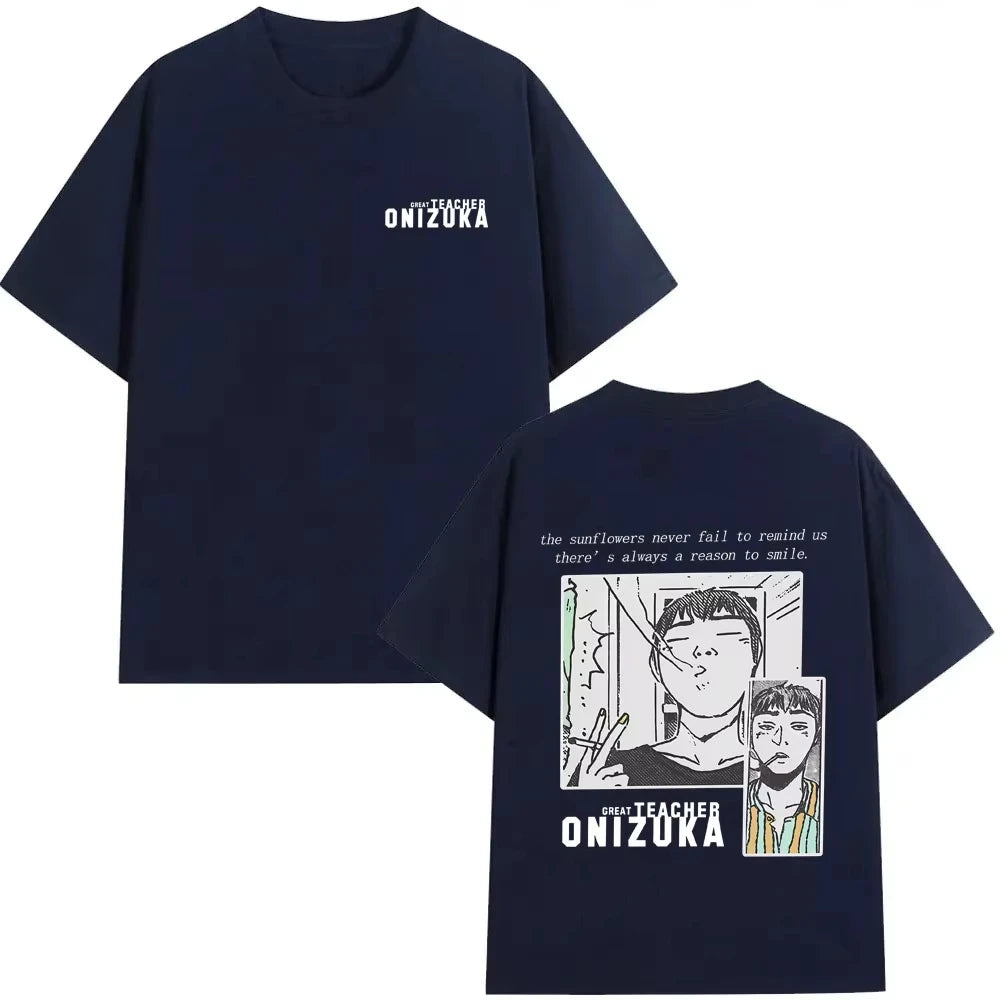 GTO Great Teacher Onizuka Vintage Tee – Eikichi Manga Graphic