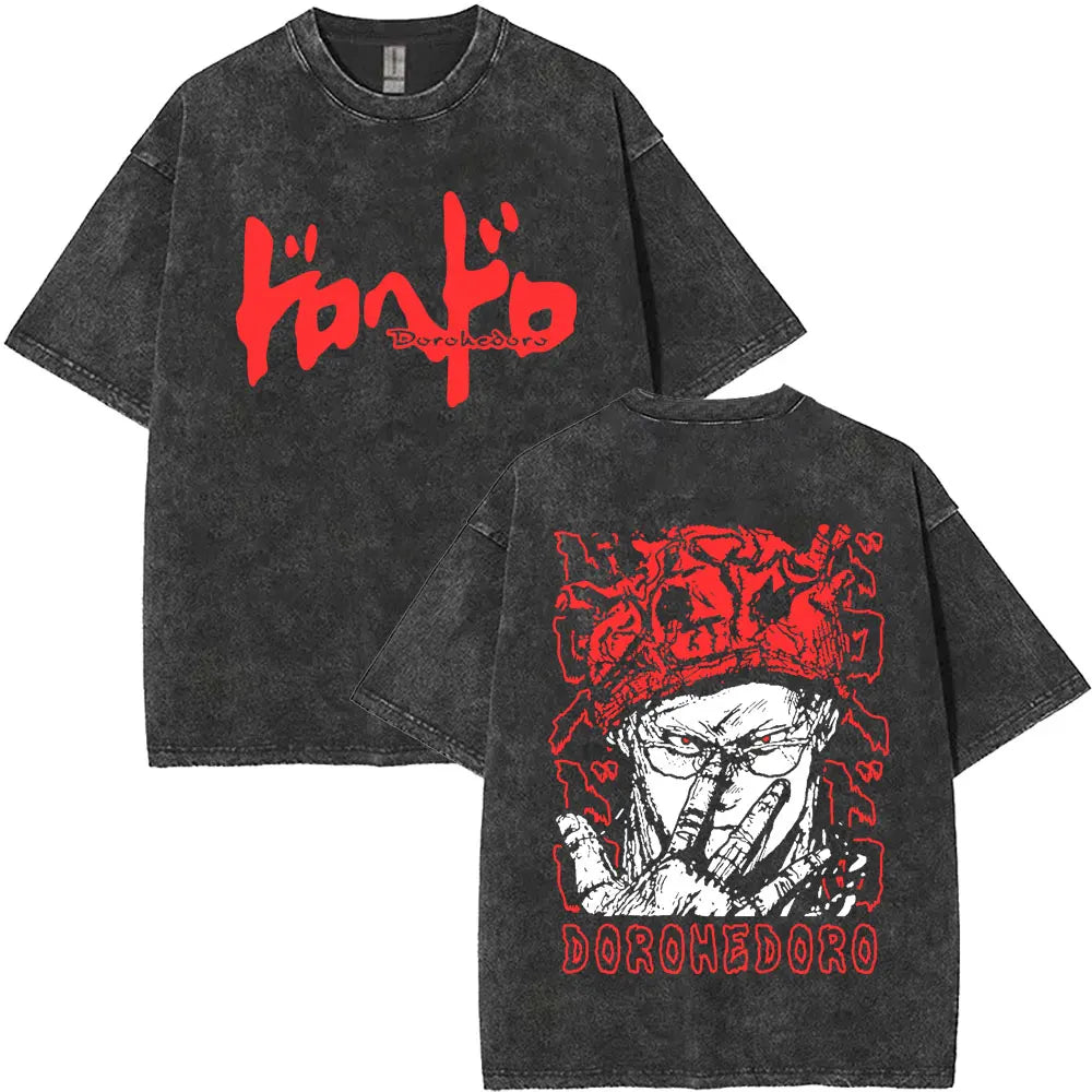 Dorohedoro Kaiman Washed Gothic Manga Tee