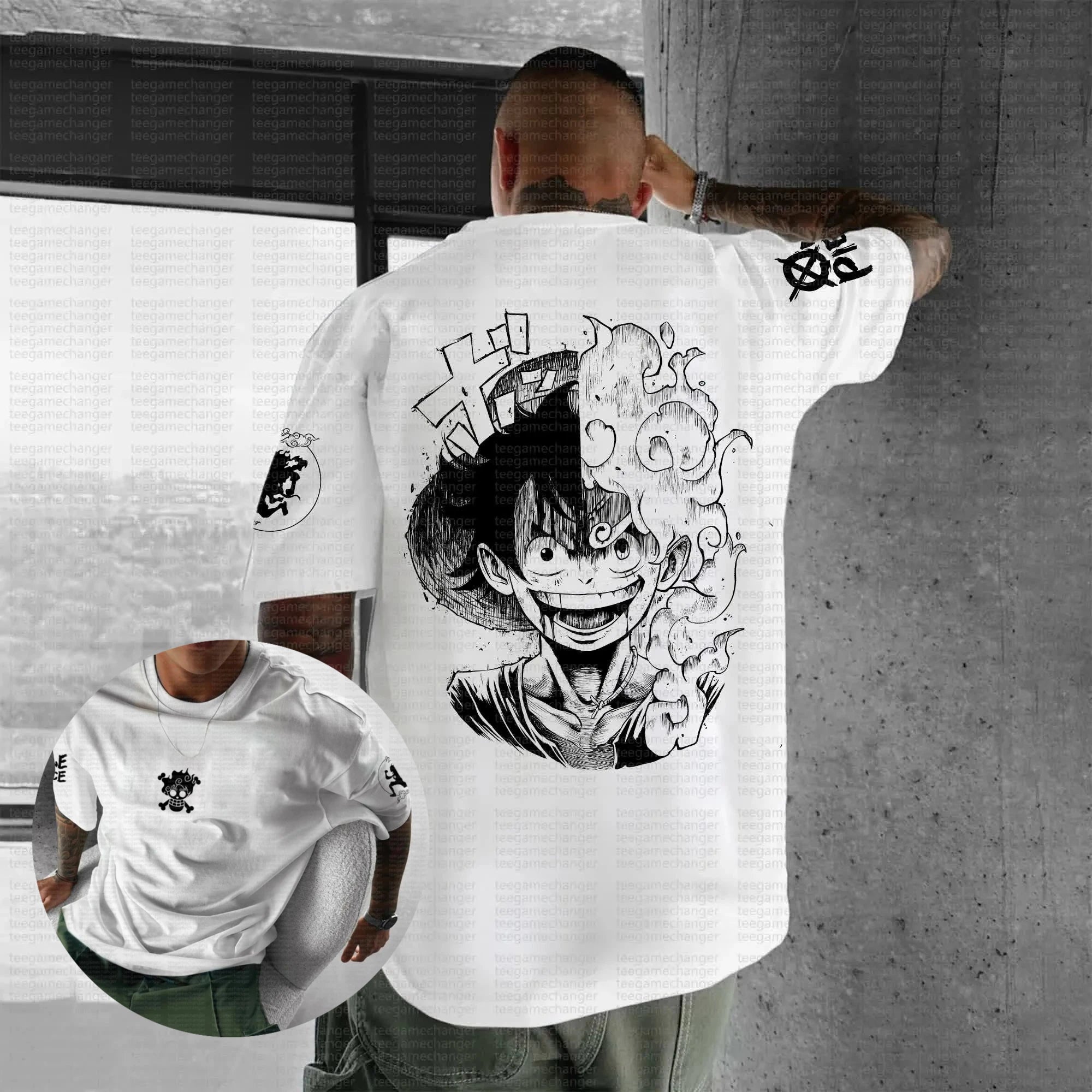 One Piece — Retro Oversized Official Tee - Neon Districts