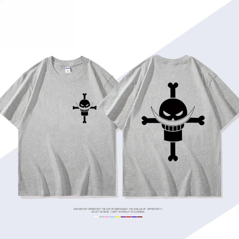 One Piece — Edward Newgate Whitebeard Graphic Tee - Neon Districts
