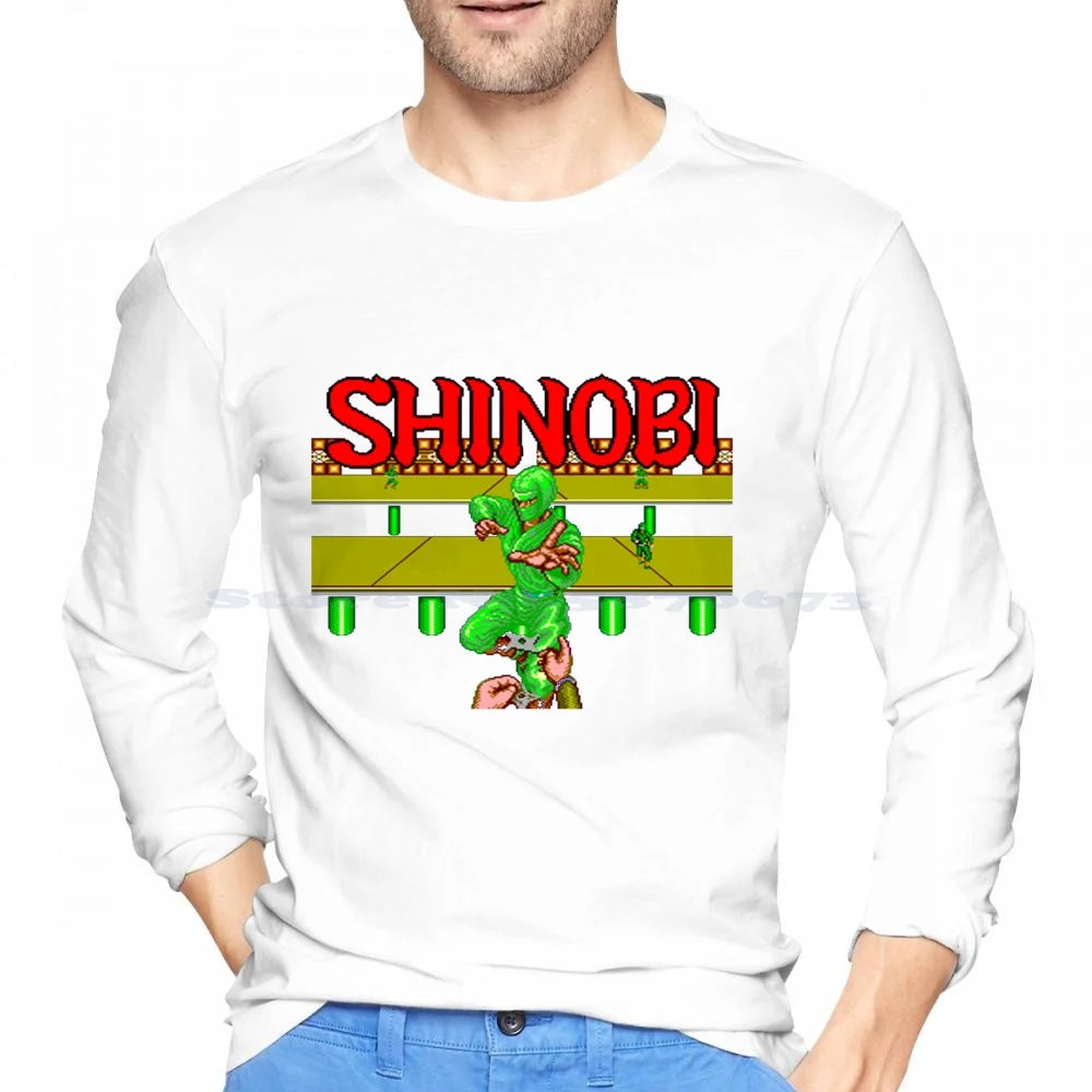 Shinobi — Sega Master System Arcade Ninja Tee - Neon Districts
