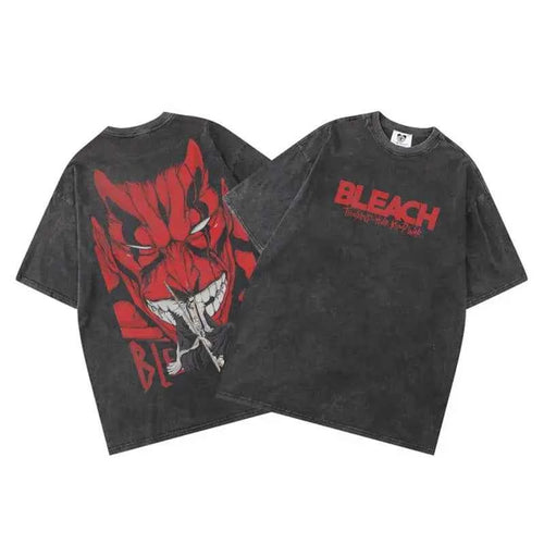 Bleach Kenpachi Acid Tee - Zaraki Kenpachi Graphic T-Shirt