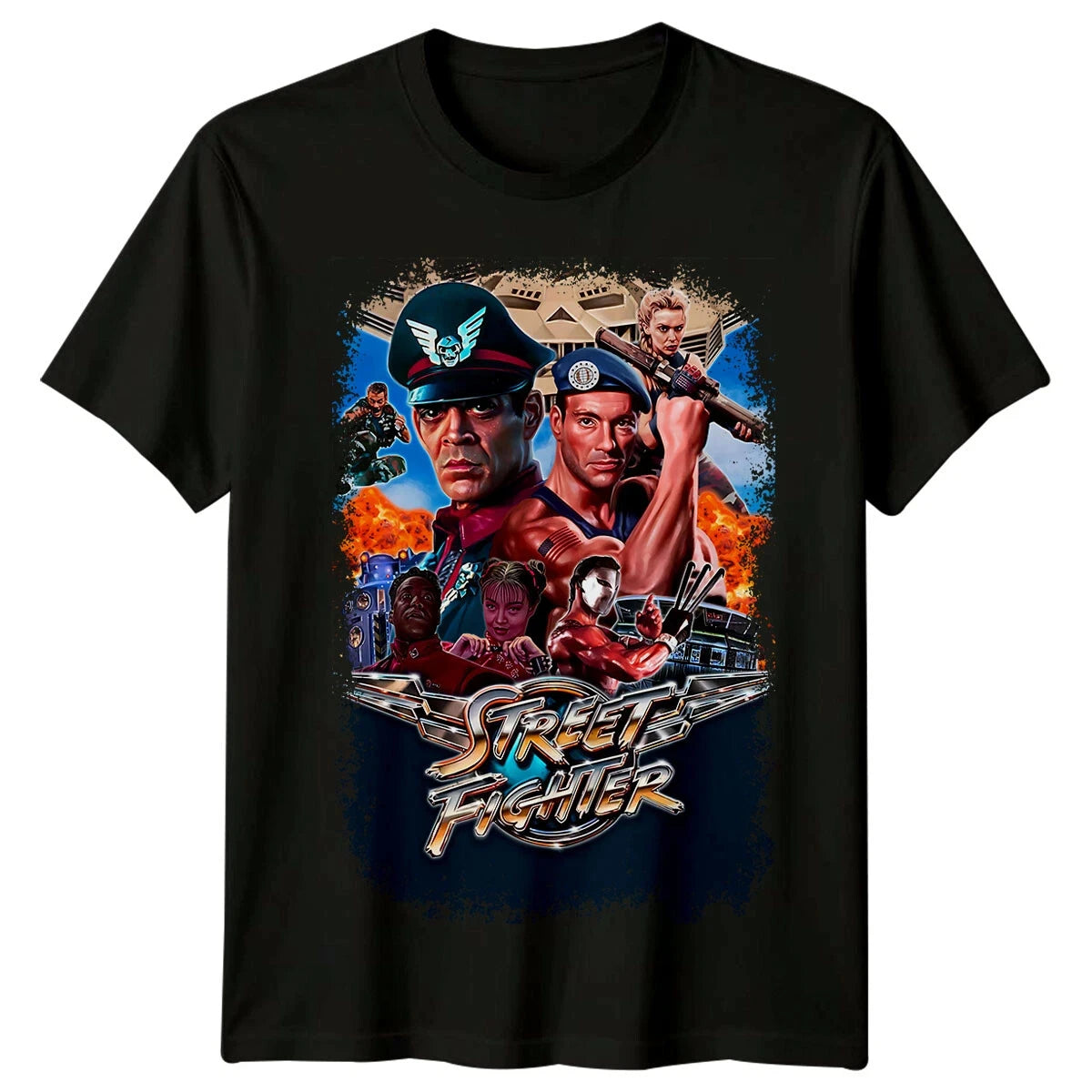 Street Fighter (1994) — Movie Poster Inspired Retro Tee