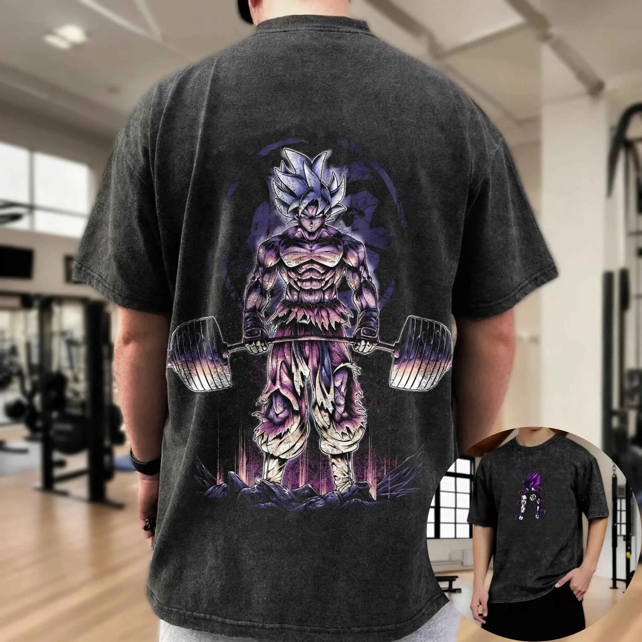 Super Saiyan Goku Harajuku Gym Tee