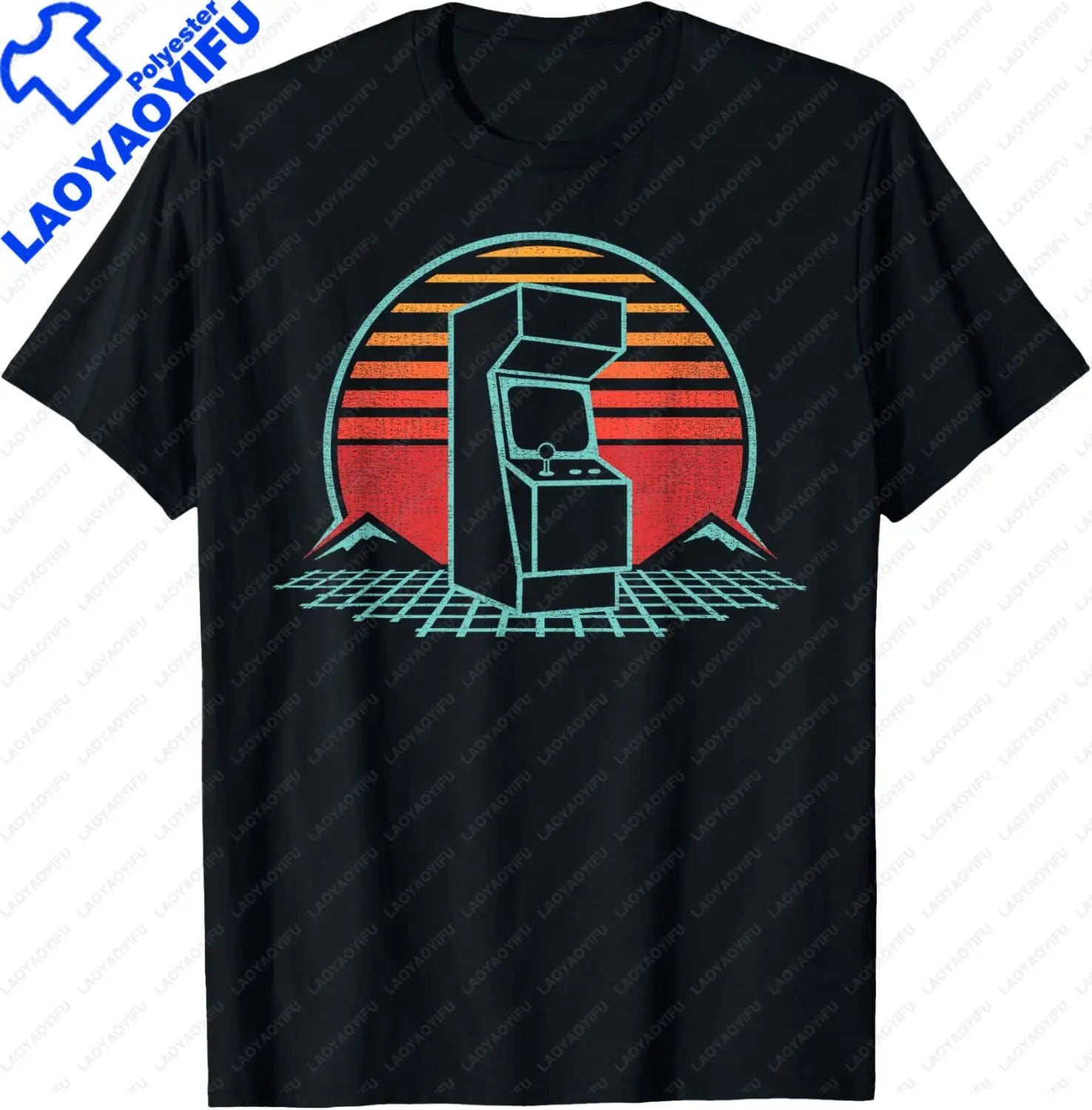80s & 90s Arcade — Retro Vintage Classic Streetwear Tee - Neon Districts