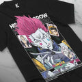 Hisoka Graphic Tee – Hunter x Hunter Manga Strip Shirt