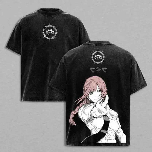 Chainsaw Man Makima Harajuku Washed Tee