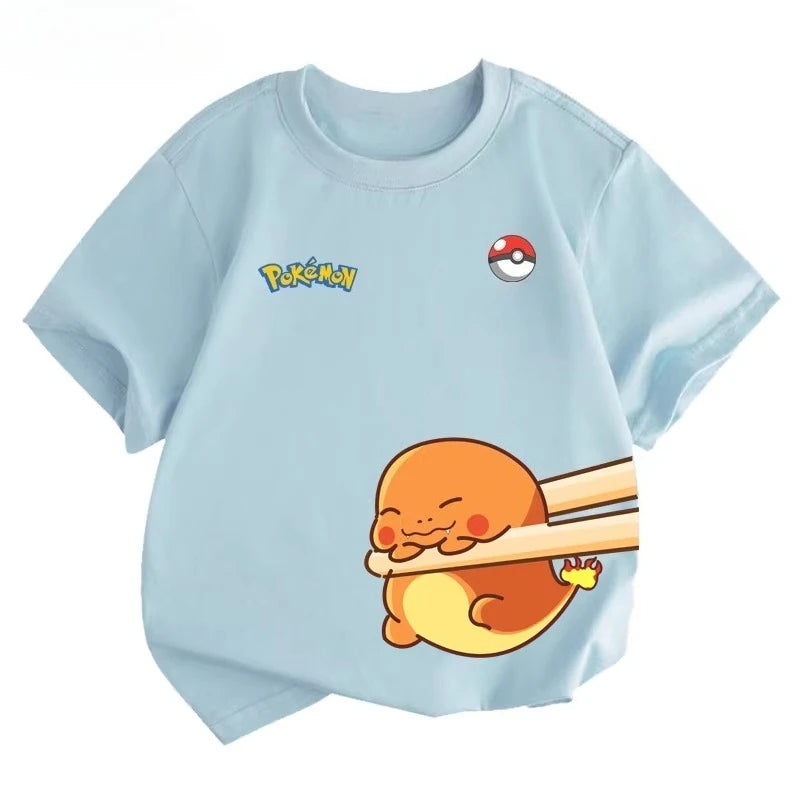 Pokémon Pikachu Kids Cotton Tee - Neon Districts
