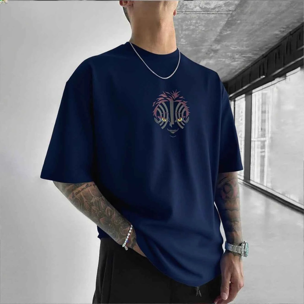 Demon Slayer Akaza Oversized Streetwear Tee